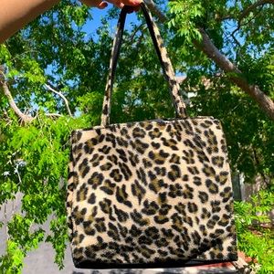 Cheetah purse